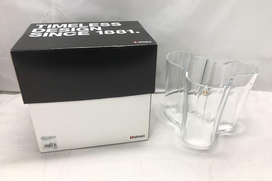 高品質，新品 東京 iittala イッタラ アアルト ベース 120mm クリア 花瓶(イッタラ)｜売買されたオークション情報、yahooの商品情報をアーカイブ公開 - オークファン イッタラ