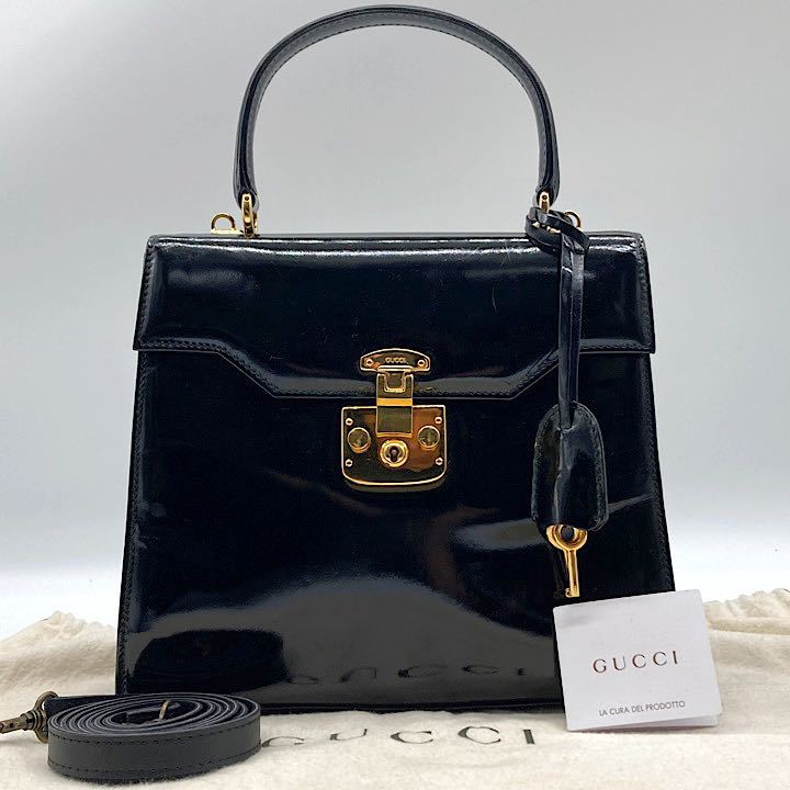 1円スタート 【奇跡の高級品】グッチ GUCCI レディロック ショルダー 