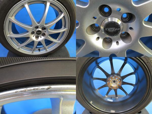 サマータイヤ　18インチ　ホイール付 中古 サマータイヤ4本セット ヨコハマ エコス ピレリ 225/45R18