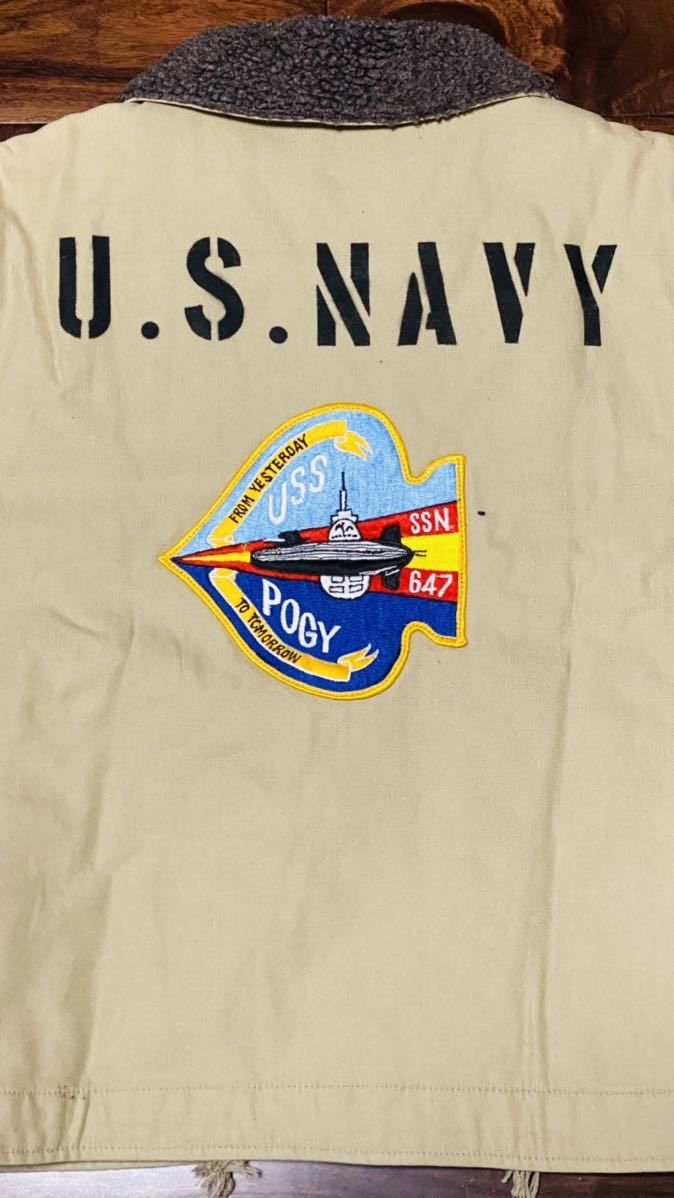 デッキジャケットN-1 アメカジ キッズ 子供服 ミリタリー USN米海軍  