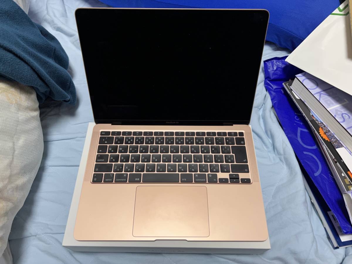 赤字超特価，セール MacBook Air M1 2020 ゴールド MGNE3J/A メモリ:8GB SSD:512GB(MacBook Air)｜売買されたオークション情報、yahooの商品情報をアーカイブ公開 - オークファン MacBook Air