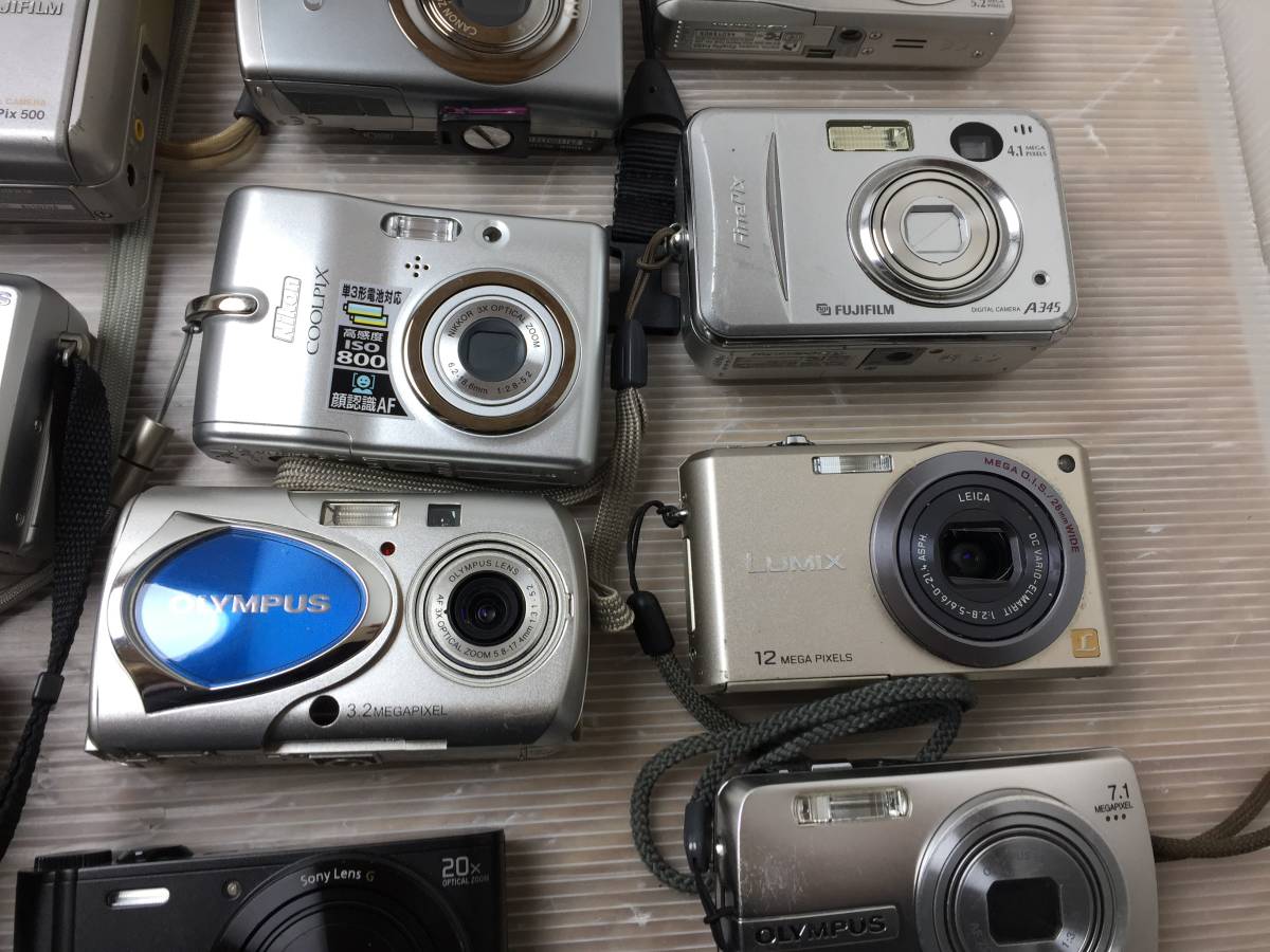 OLYMPUS FUJIFILM Nikon Yahoo!オークション デジカメ 大量 Canon