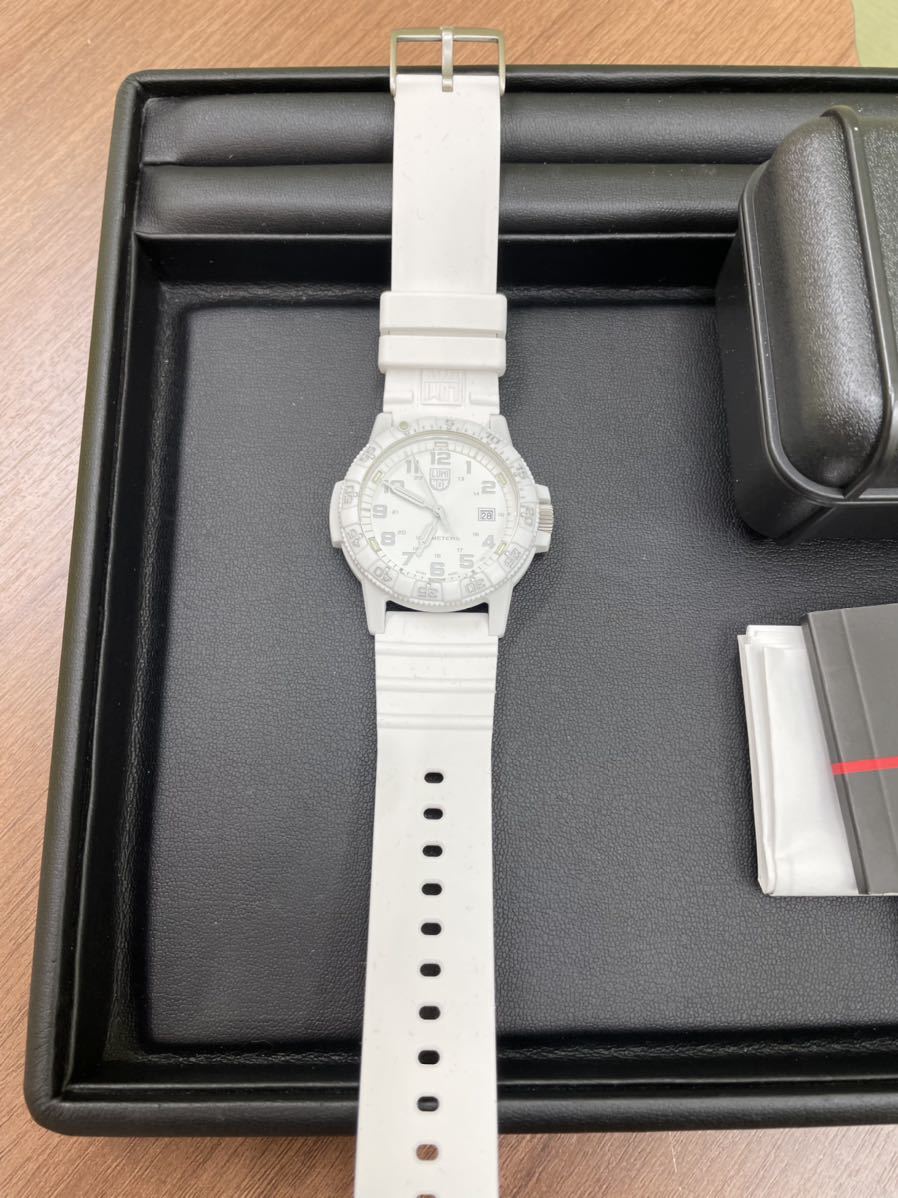 ❤️大特価❤️新品❤ D ルミノックス LUMINOX 腕時計 ホワイト ラバー