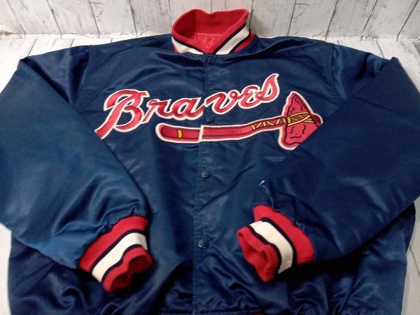 80年～90年代 STARTER スターター アトランタ ブレーブス スタジャン MLB Atlanta Braves Starter 90s USA製 ATLANTA BRAVES STARTER