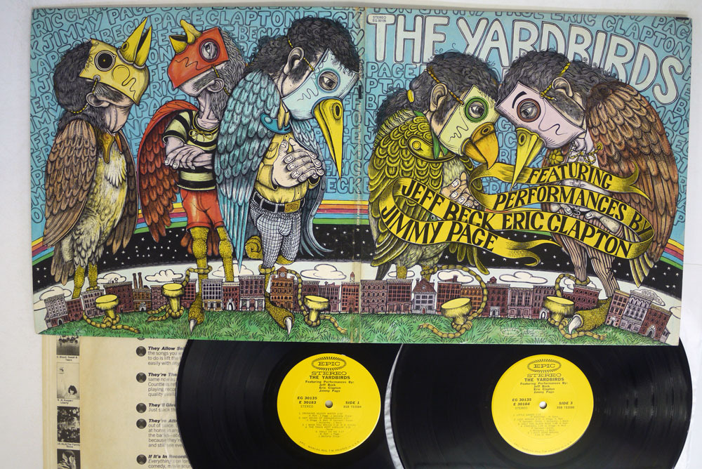 米 THE YARDBIRDS/FEATURING PERFORMANCES BY: JEFF BECK ERIC CLAPTON 
