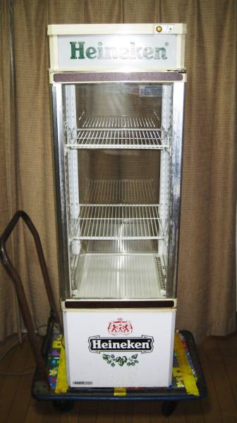 SANYO 三洋 Heineken 冷蔵ショーケース レトロ ハイネケン Heineken