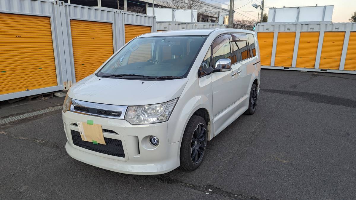 H22年 デリカ D5 CV4W ローデスト 純正 メッキ ドアミラー 左右 H22年 デリカ D5 CV4W ローデスト 純正 メッキ ドアミラー 左右