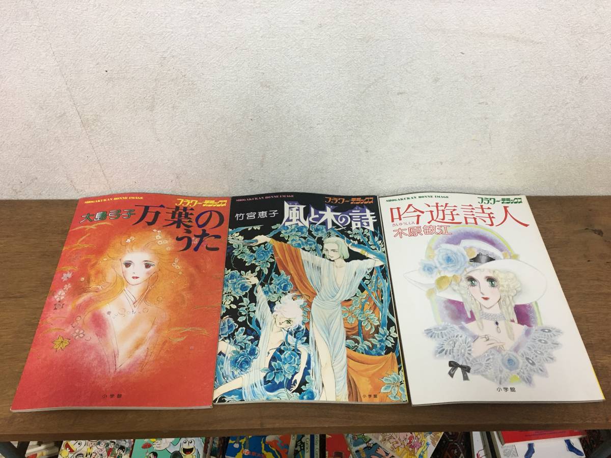 竹宮恵子 風と木の詩 初版 ポスター付き 小学館 風と木の詩(