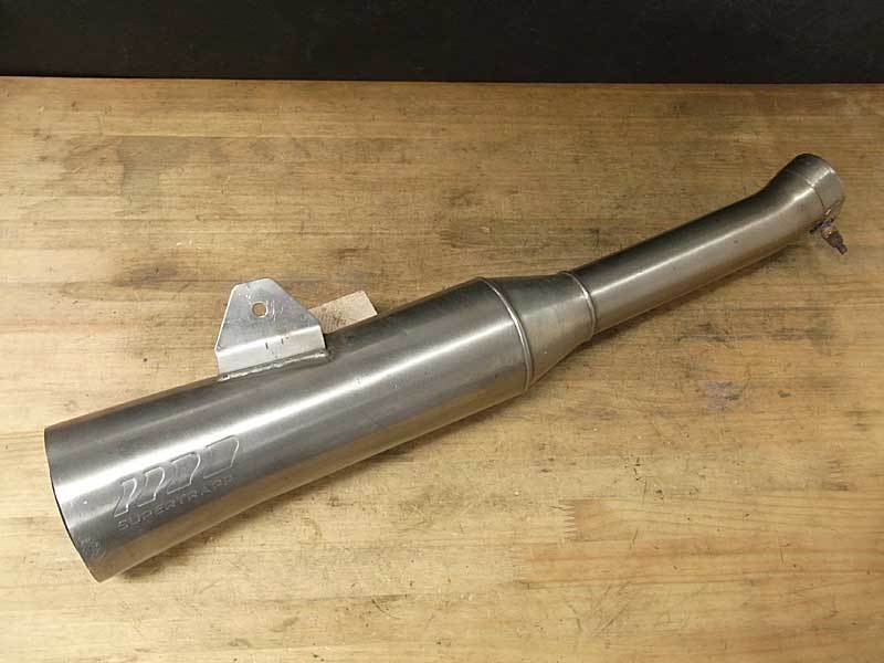 No.296 SUPERTRAPP ステンレス マフラー車種不明 ハーレー - メルカリ