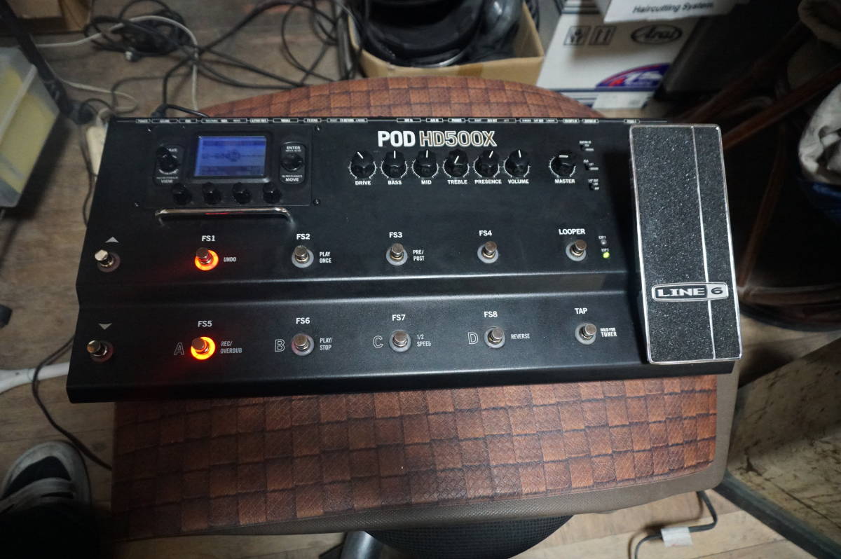 Line6 POD HD500X マルチエフェクター アンプシュミレーター 【公式通販】