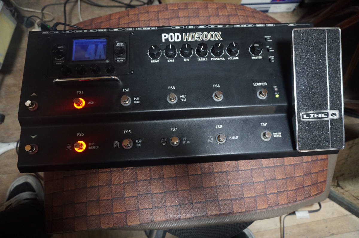 Line6 POD HD500X マルチエフェクター アンプシュミレーター 【公式通販】