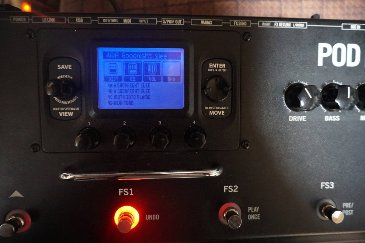 Line6 POD HD500X マルチエフェクター アンプシュミレーター 【公式通販】