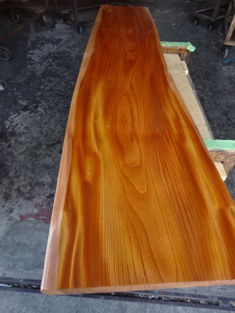 ケヤキ NO,28 2000×430×43 人気商品 無垢一枚板 テーブル天板 棚板 DIY 