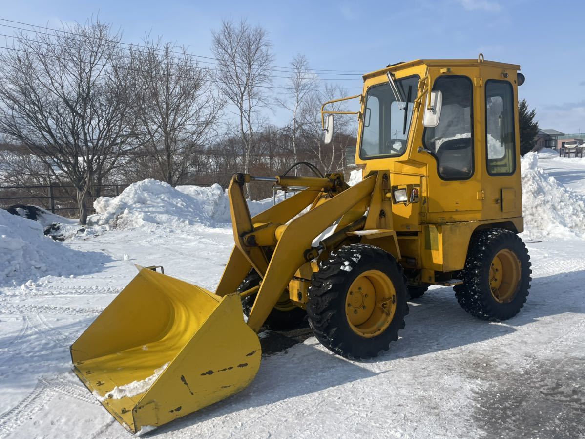 三菱 WS200 ホイールローダー タイヤショベル ディーゼル 軽油 除雪用