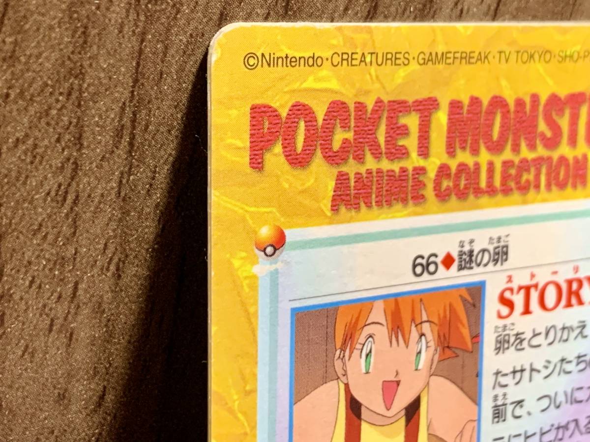 ポケットモンスター ポケモン カードダス アニメコレクション 66 謎の