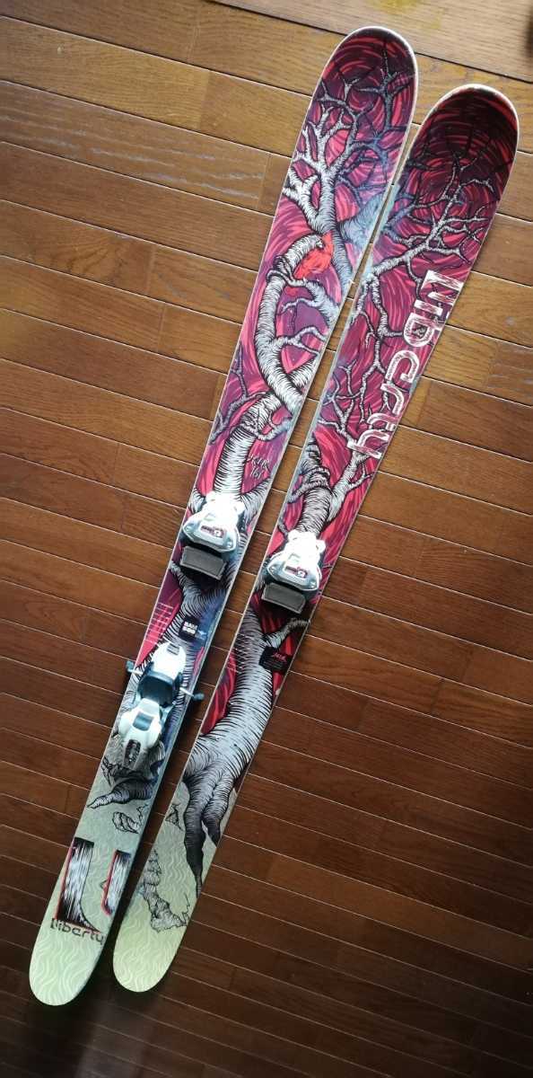 ⚠️美品TUNEUP後未使用激レアリバティーHELIX 167cmチロリアビン付 Liberty Helix (リバティ ヘリックス)167 片方ビン無 MARKER フリー