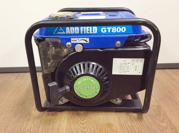 WH-1605】ジャンク ADDFIELD アドフィールド インバーター発電機 GT 