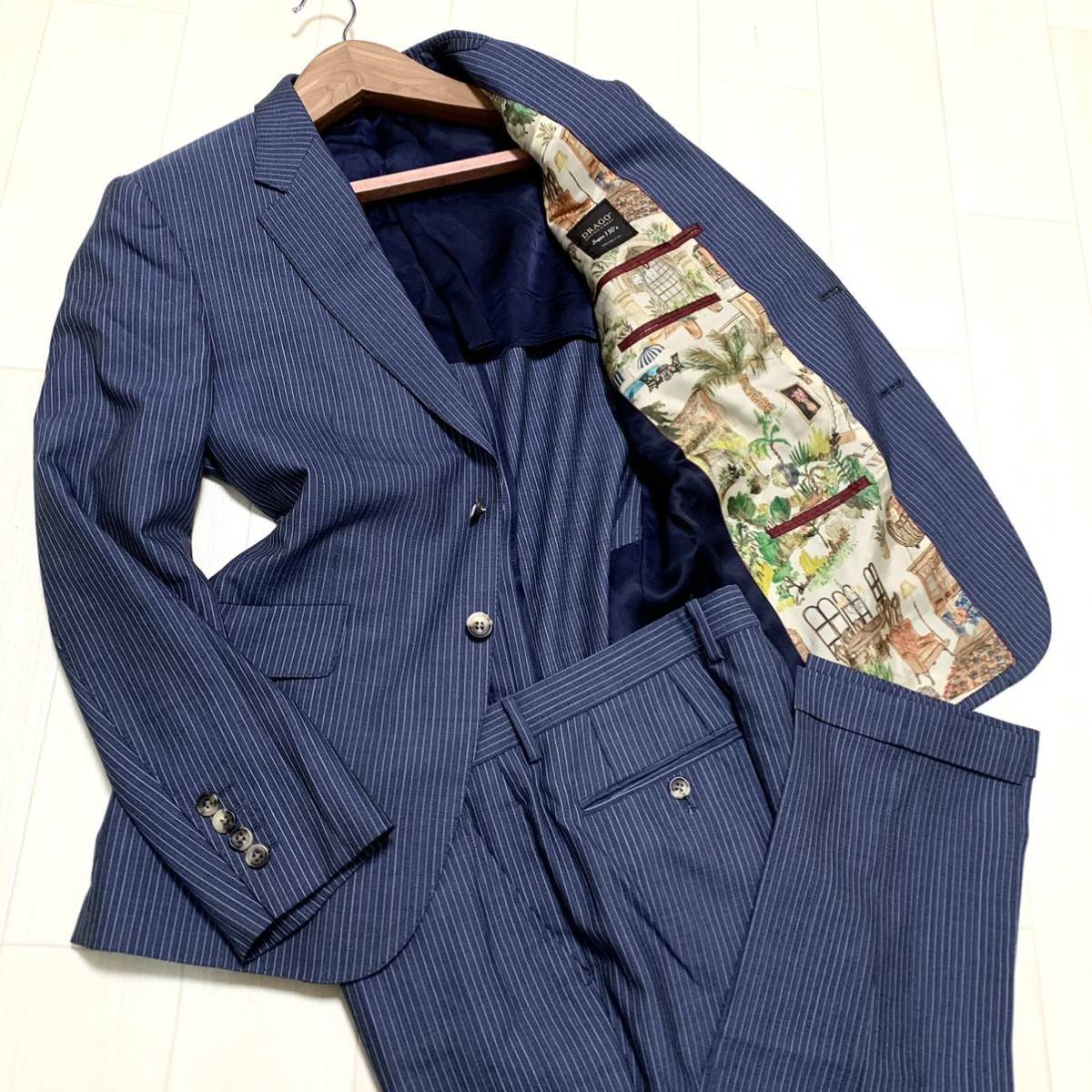 R@ 日本製 [DRAGO生地] 最高級ライン!! Paul Smith COLLECTION ポール 