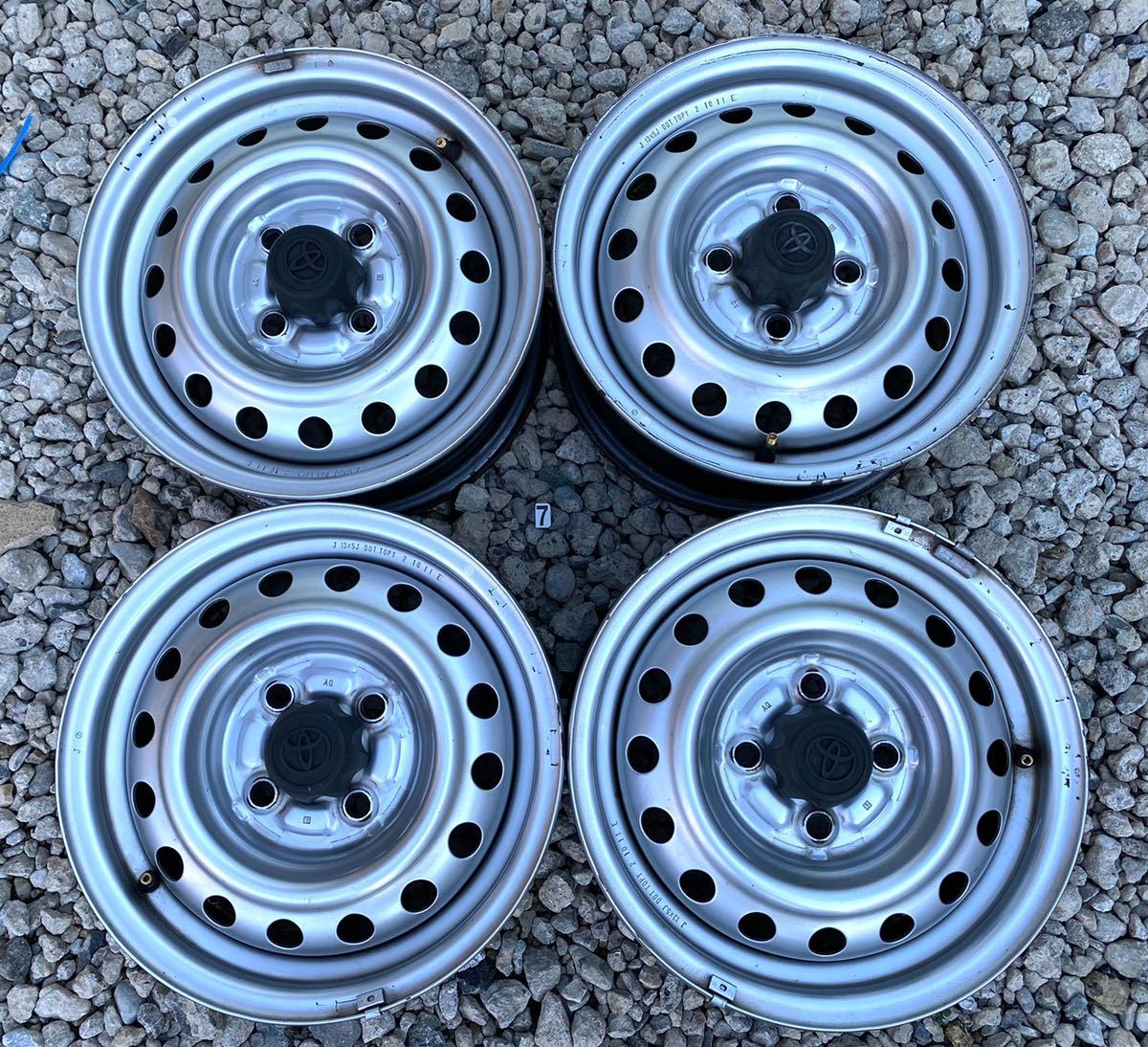 ☆【送料無料】☆トヨタ純正 13×5J 4穴PCD100 +39 ハブ径54mm(手測り