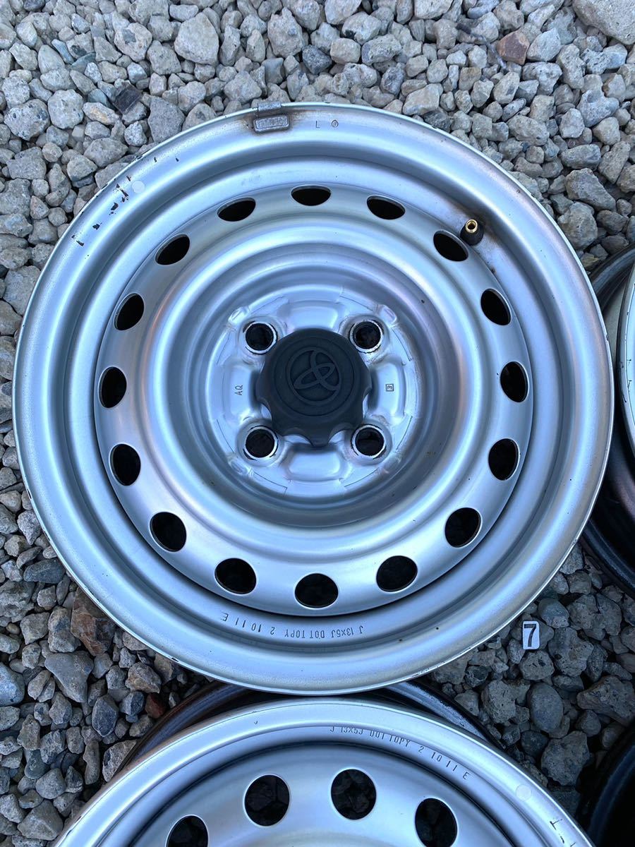 ☆【送料無料】☆トヨタ純正 13×5J 4穴PCD100 +39 ハブ径54mm(手測り