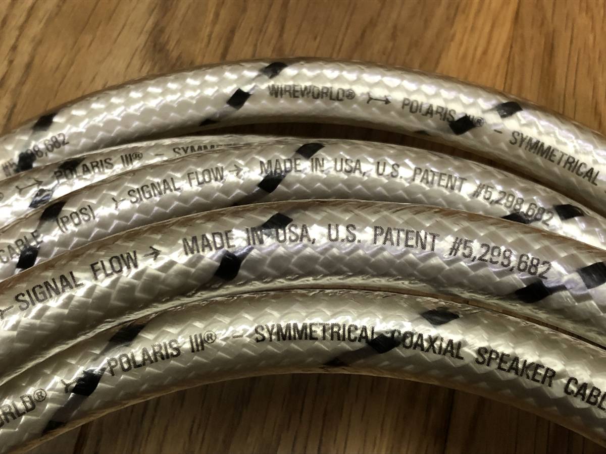 □□WIREWORLD POLARIS III RCAケーブルペア 1m POLARIS 3