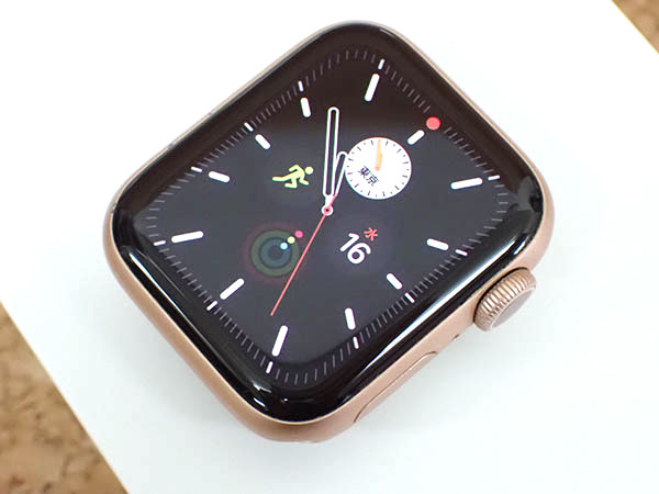 中古】Apple Watch Series5 40mm GPSモデル ゴールドアルミケース