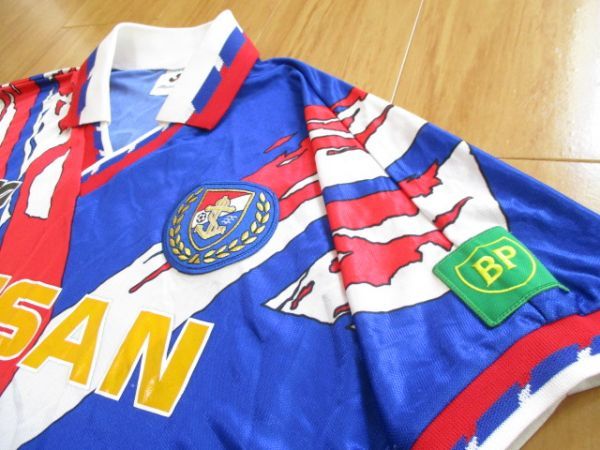 送料無料 貴重 当時物 日本製 Mizuno ミズノ 1993-1994 横浜マリノス