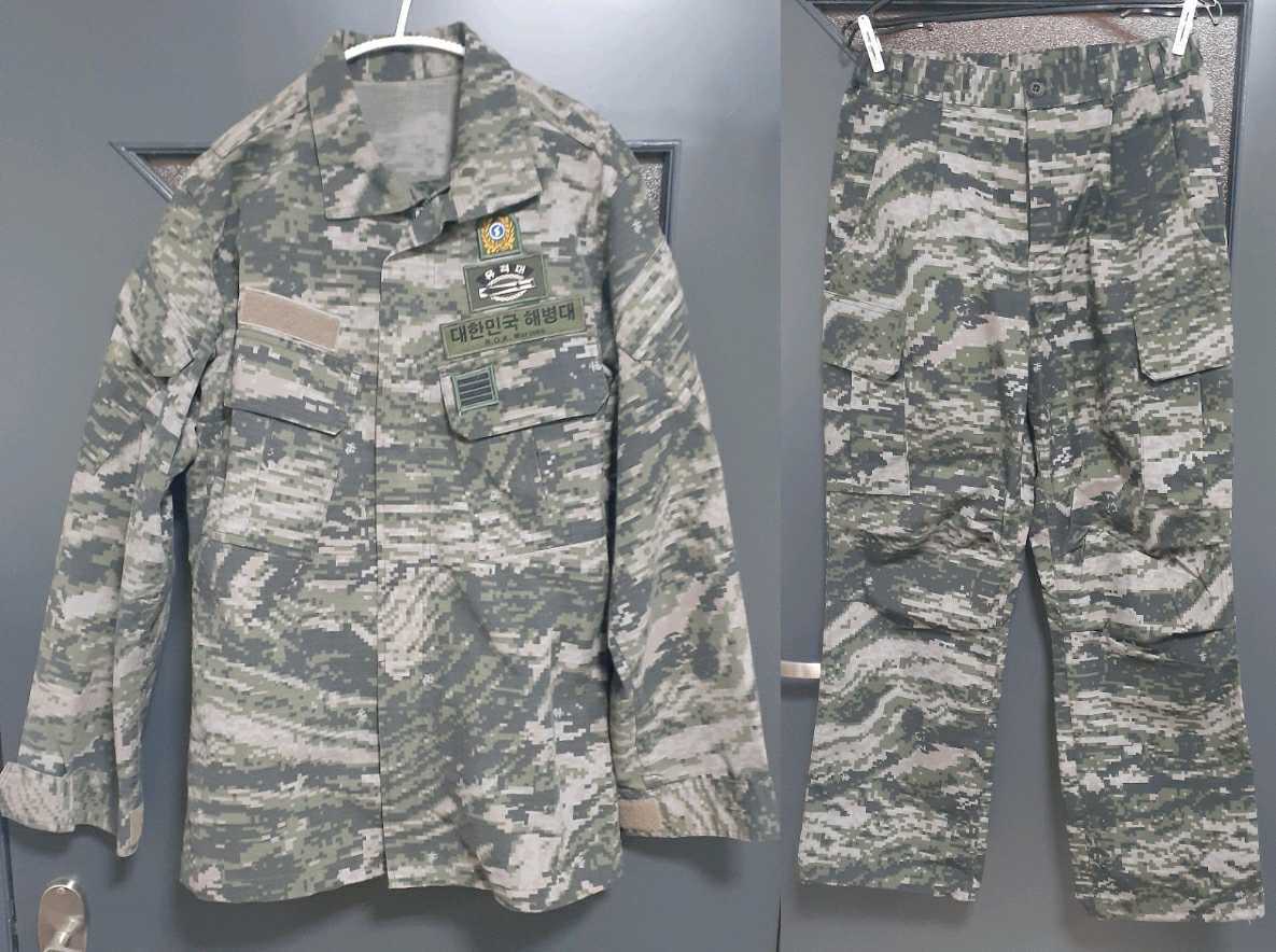 韓国軍 海兵隊 迷彩服 戦闘服 売買されたオークション情報 Yahooの商品情報をアーカイブ公開 オークファン Aucfan Com