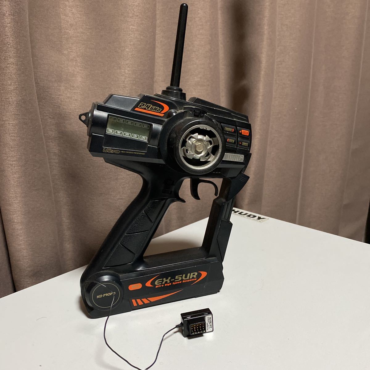 KO PROPO EX-5UR Wレシーバー 送受信機セット EX-NEXT LDT ブラックSP