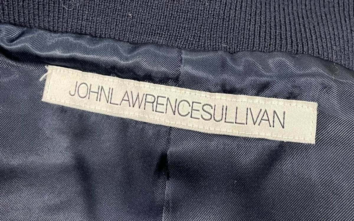 名作 ■ JOHN LAWRENCE SULLIVAN トライアングル MA-1 ジャケット ブルゾン ジョンローレンスサリバン 1B022'13/21 ■ 34 LAWRENCE JOHN SULLIVAN SULLIVANウォッシュドデニムジャケット 美品 [PHOTOS]