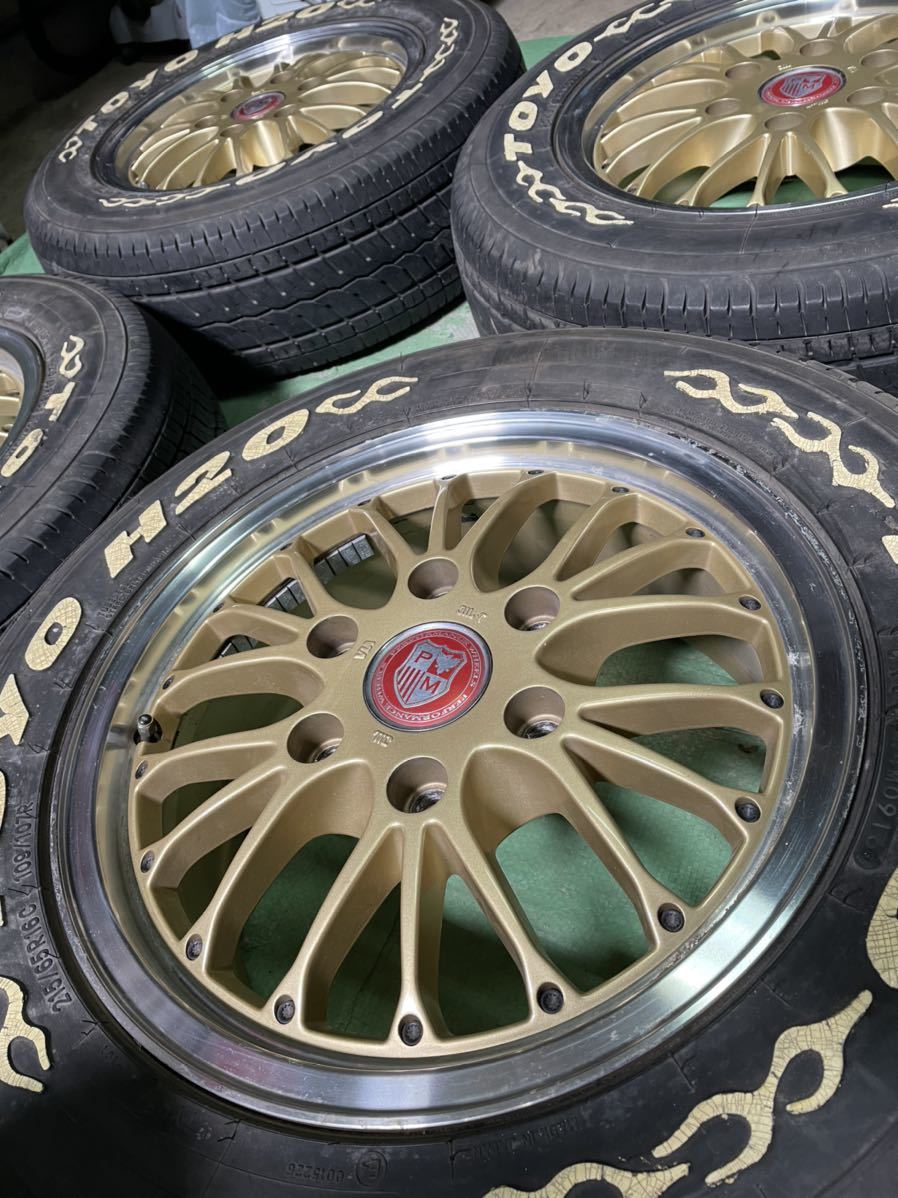 売り切り！ 美品！ PM 16インチ 6穴 PCD139.7 6.5J オフセット48 