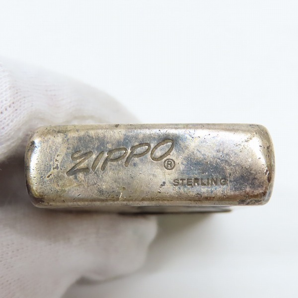ジッポー STERLING スターリングシルバー SILVER ZIPPO 純銀 Zippo ライター スターリング 0 2-20-16ZIPPO | シルバー ウイニング ジッポライター 1円〜送料無料