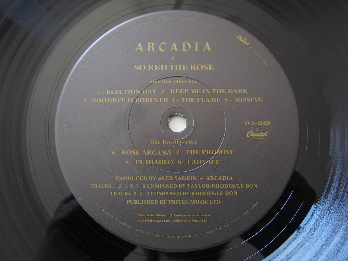 arcadia so red the rose