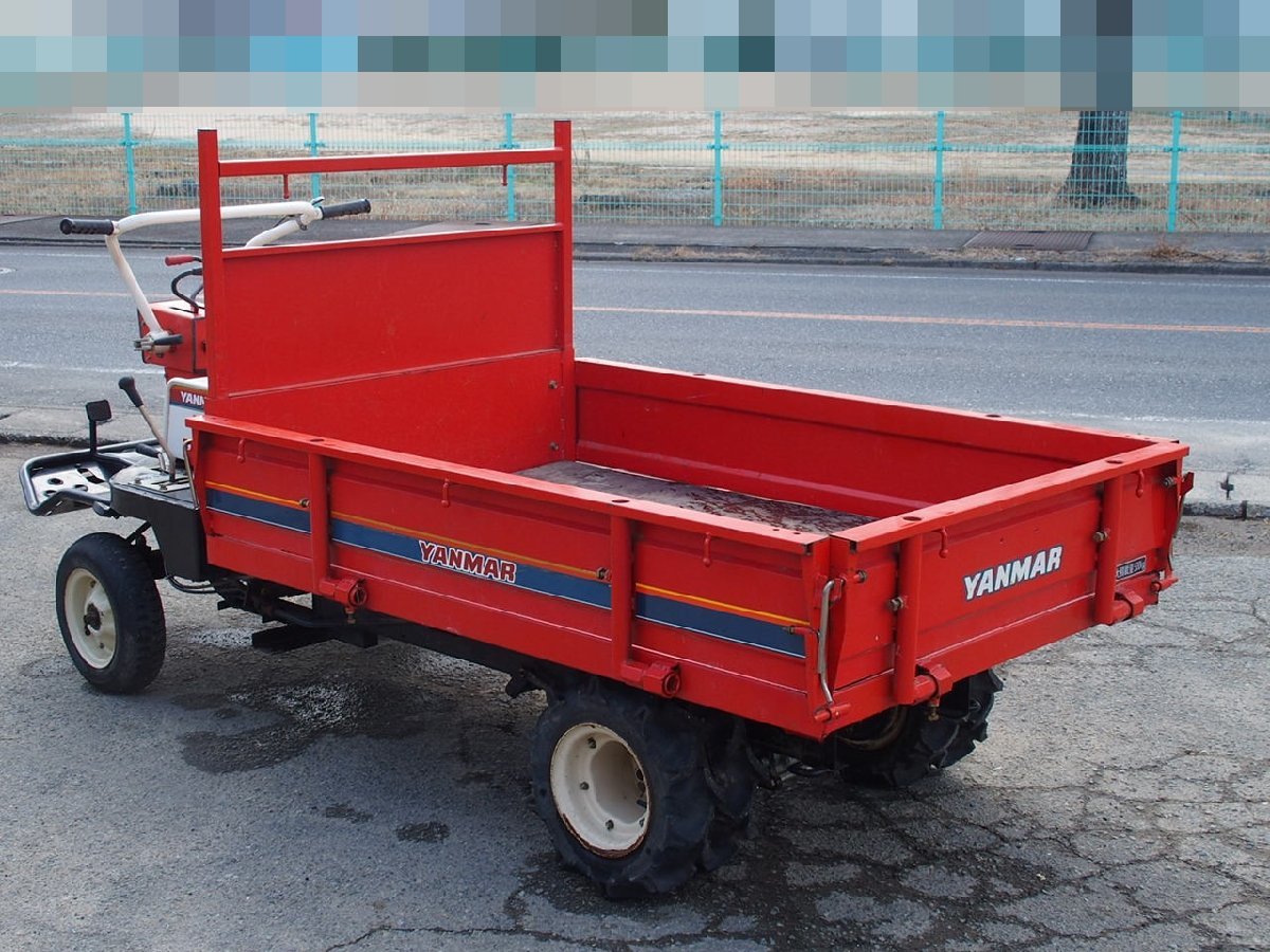 H ヤンマー 四輪ホイール運搬車 FG162 5.8馬力 500㎏積載 YANMAR 兵庫
