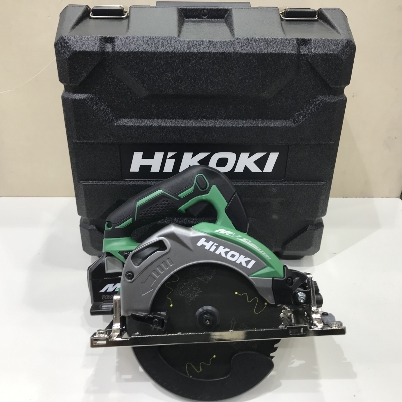 未使用 ＨｉＫＯＫＩ Ｃ３６０６ＤＡ ２ＸＰ マルチボルト ハイコーキ ３６Ｖ １６５ｍｍ コードレス 丸のこ 充電式 電動工具/248