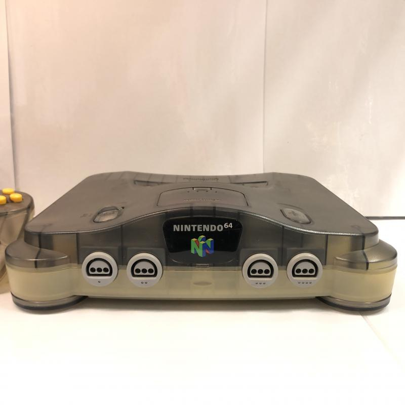 N64 N64 NINTENDO64本体 クリアグレー ジャスコ限定＊ニンテンドー64