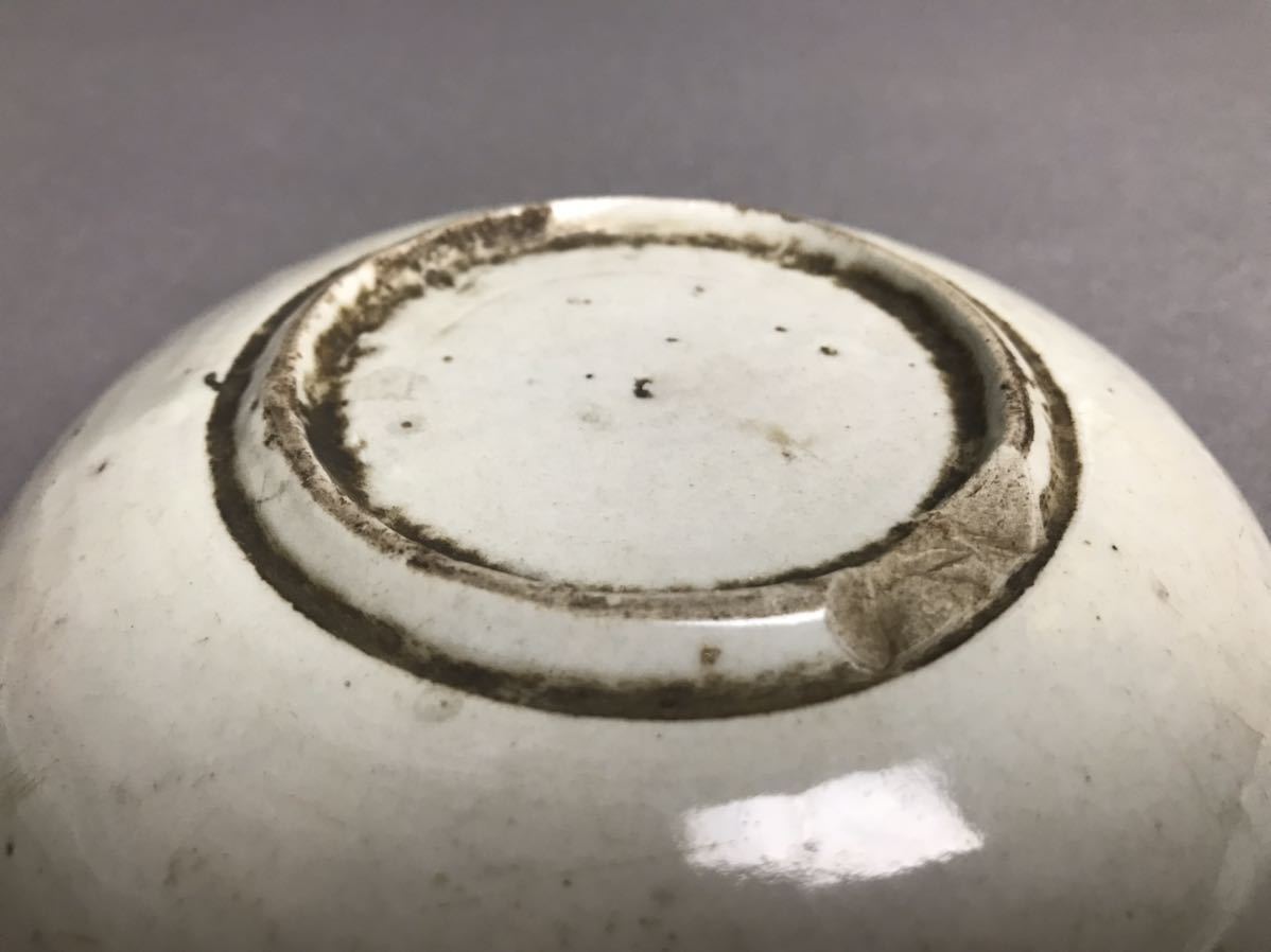 古伊万里 染付皿 花草文 江戸時代 骨董 【公式通販】