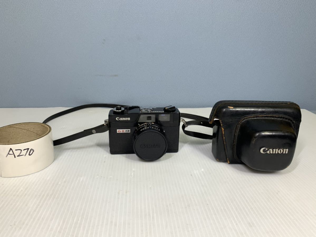 Canonet Canon QL17 0 GIII キヤノン Canon canonet キャノネット Q17 G-3 QL 40mm 1:1.7 フィルム カメラ アンティーク ジャンク　日本製品