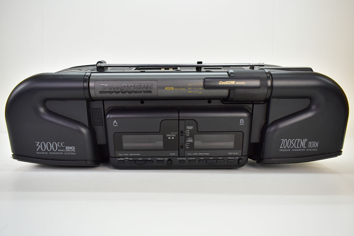 (売済)超レア‼︎バブルラジカセ SanyoサンヨーPH-WCD950 ZOOSCENE! SANYO PH-WCD950 ZooSCENE バブルラジカセ ケーブル付き[サンヨー