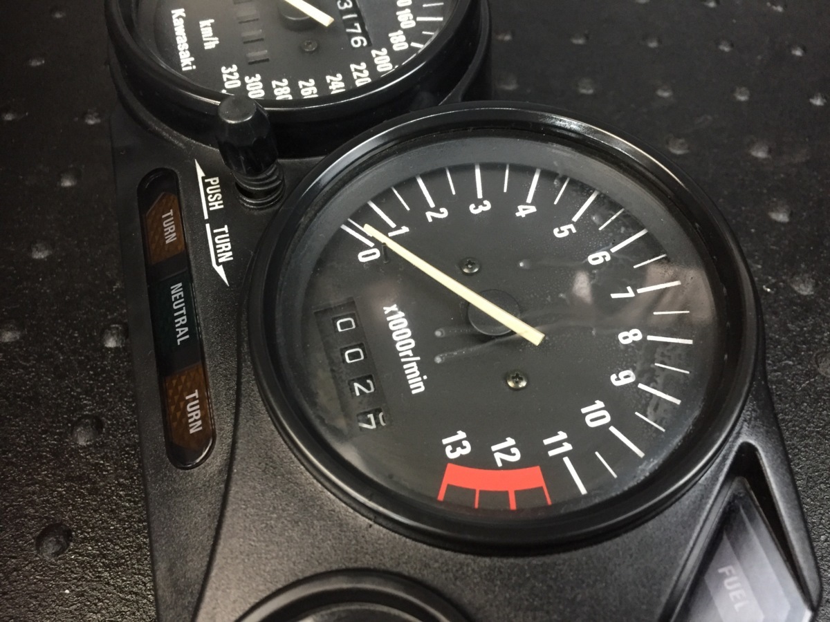 ZZR1100D メーター 逆車 mph ZZ-R1100 Yahoo!オークション - 0 実動