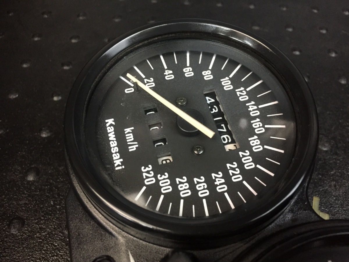 ZZR1100D メーター 逆車 mph ZZ-R1100 Yahoo!オークション - 0 実動