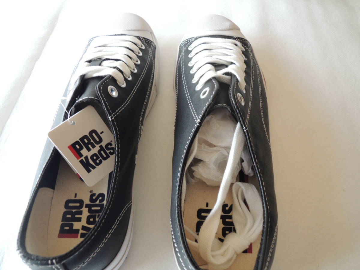 新品 未使用 PRO-Keds Court King Leather Black プロケッズ コート