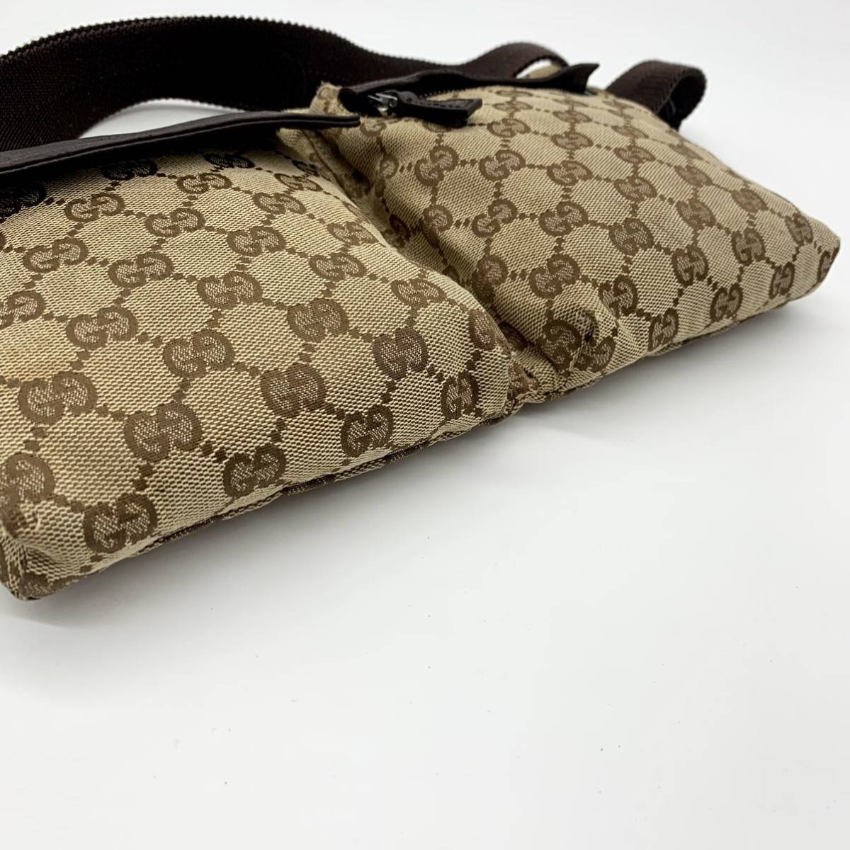 1円~【極美品】グッチ GUCCI ウエストバッグ ボディバッグ ウエスト 