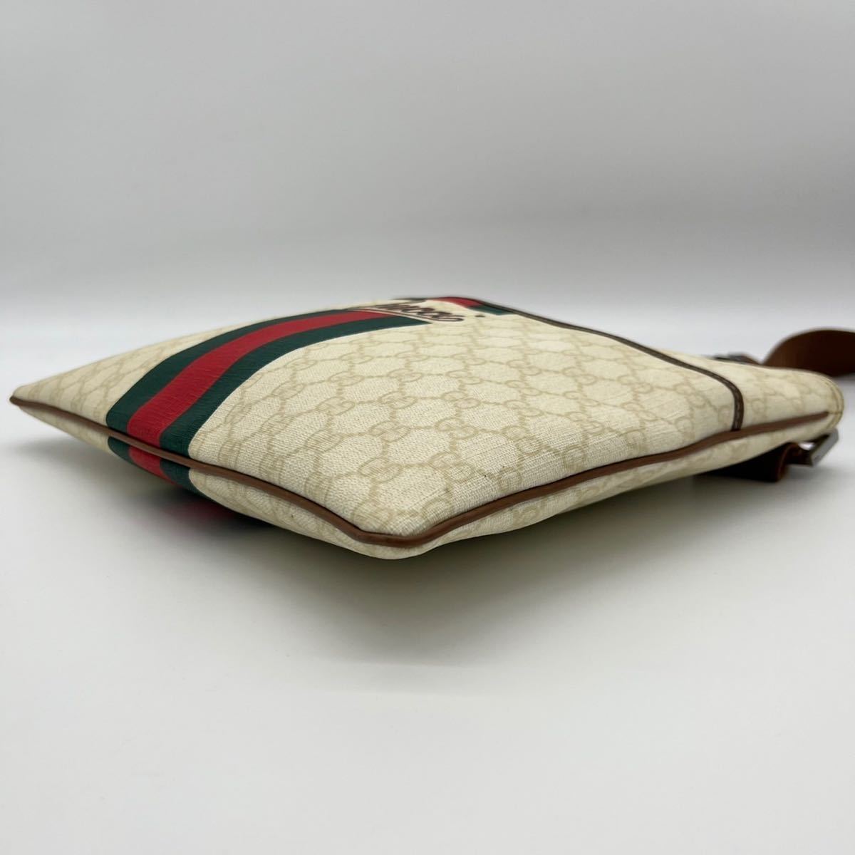 1円【極美品】GUCCI グッチ GGスプリーム シェリーライン 1円【極美品】GUCCI グッチ GGスプリーム シェリーライン