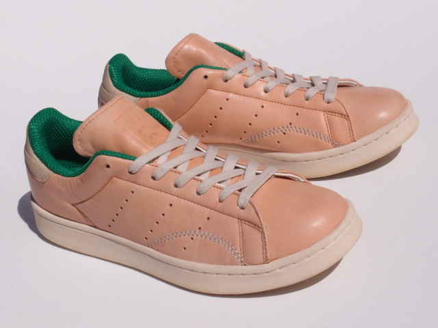 美品!! 限定 10年 adidas スタンスミス ハイレット 肌色 レザー