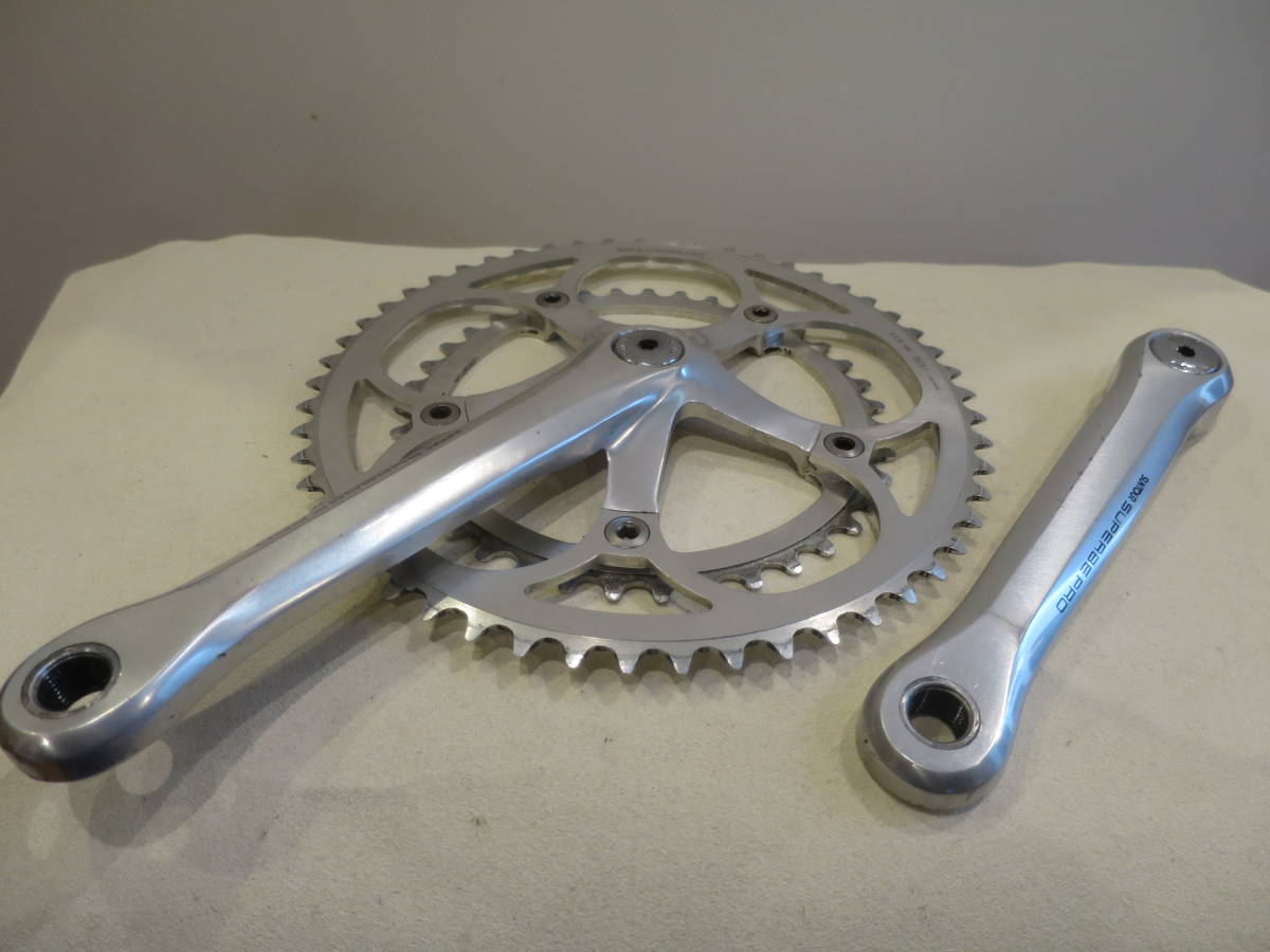 サンツアー シュパーブプロ クランクセット 53-39T 175mm Suntour 