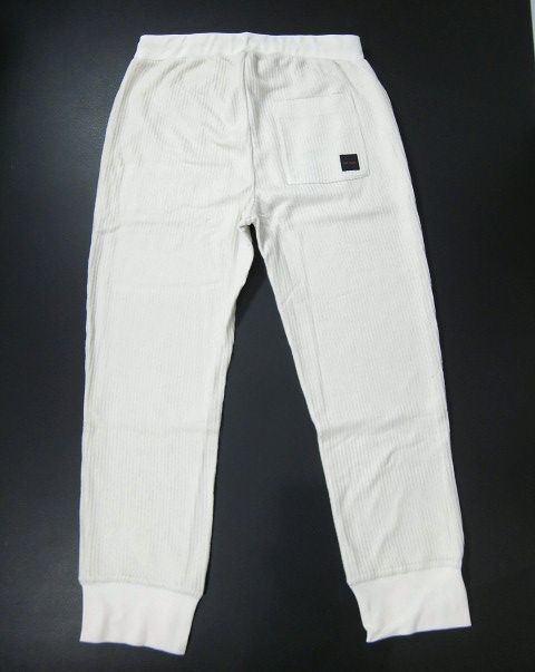 B日02680新品▼ 正規品 ポールスミス Paul Smith ジョガーパンツ 【 L 】ホワイト系 ロングパンツ マルチカラードローコード パンツ 秋冬