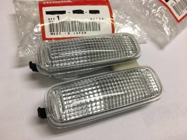 安い，SALE 本物 信頼のホンダ純正品 シビック EK9 タイプR クリアサイドマーカーウィンカー EK4 BB6 usdm US 北米 無限 スプーン(ウィンカー、サイドマーカー)｜売買されたオークション情報、yahooの商品情 ホンダ用