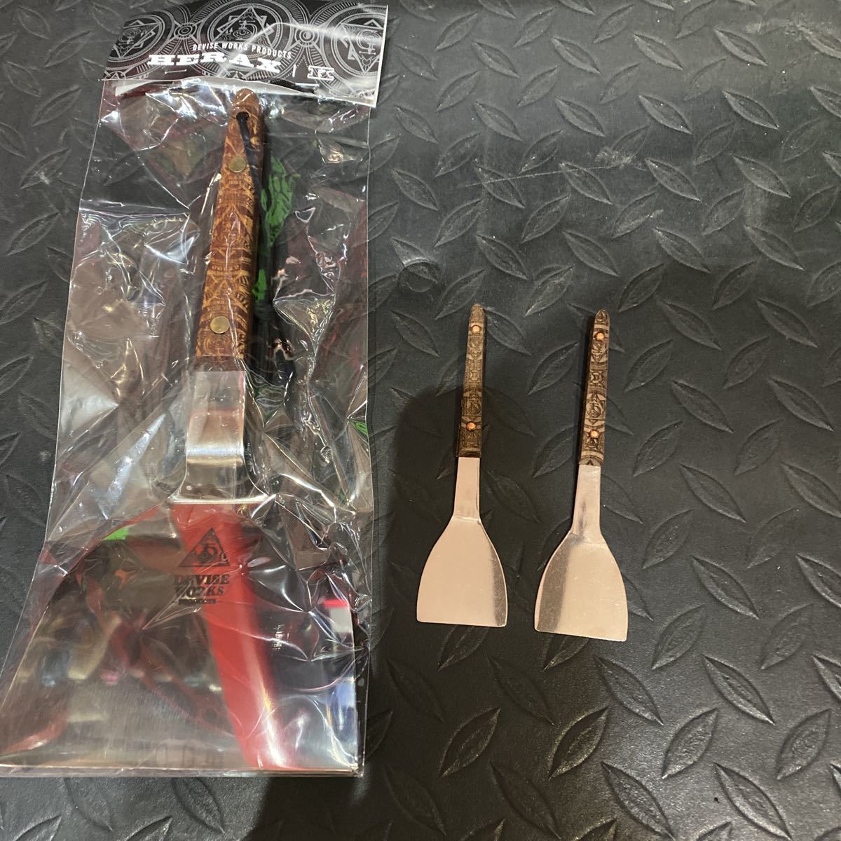 Deviseworks (デバイスワークス)　HERAX ヘラ　大×2、小×4 デバイスワークス DEVISE WORKS HERAX へラックス小 2本 もんじゃ