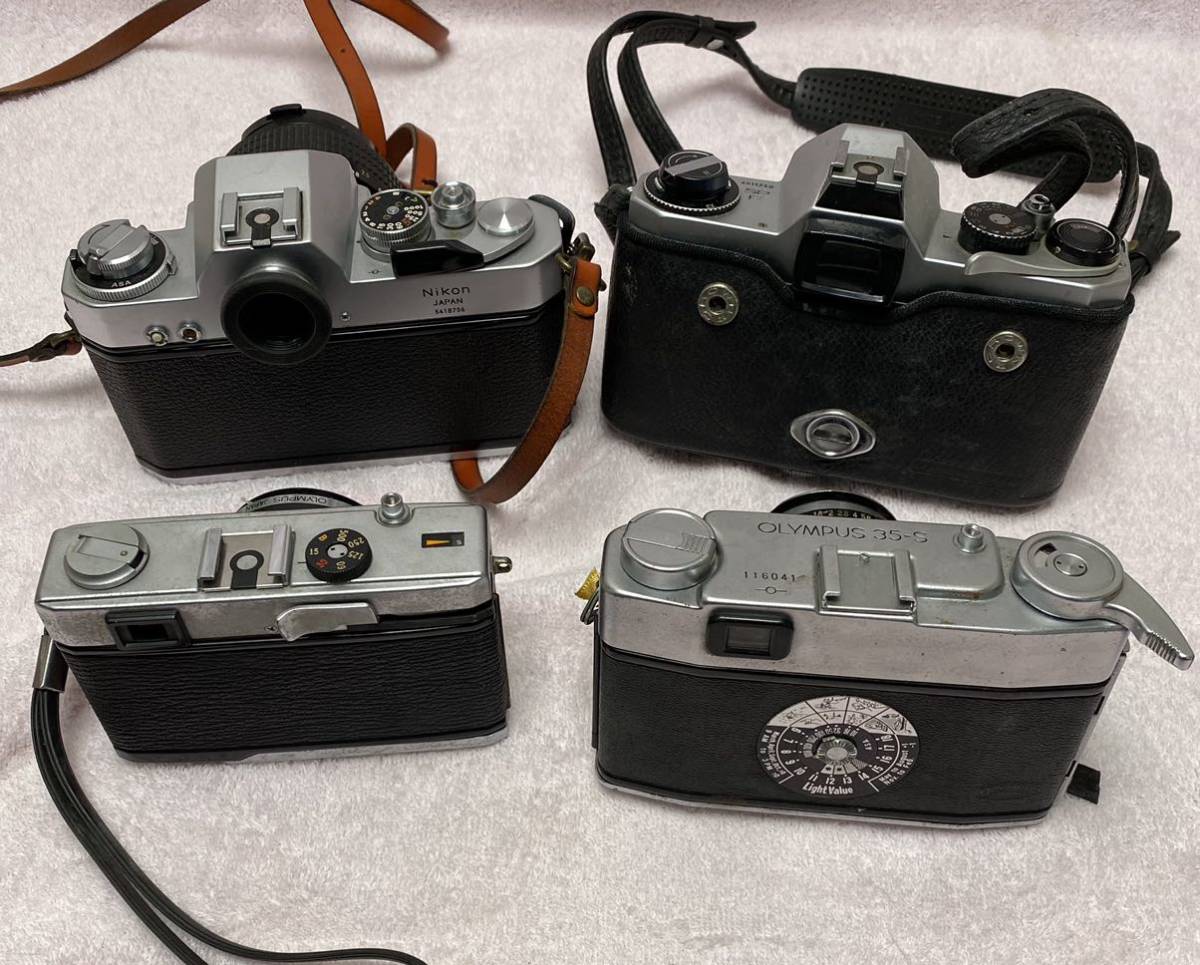 camera カメラ 12点まとめて ジャンク品 OLYMPUS Canon MINOLTA PENTAX
